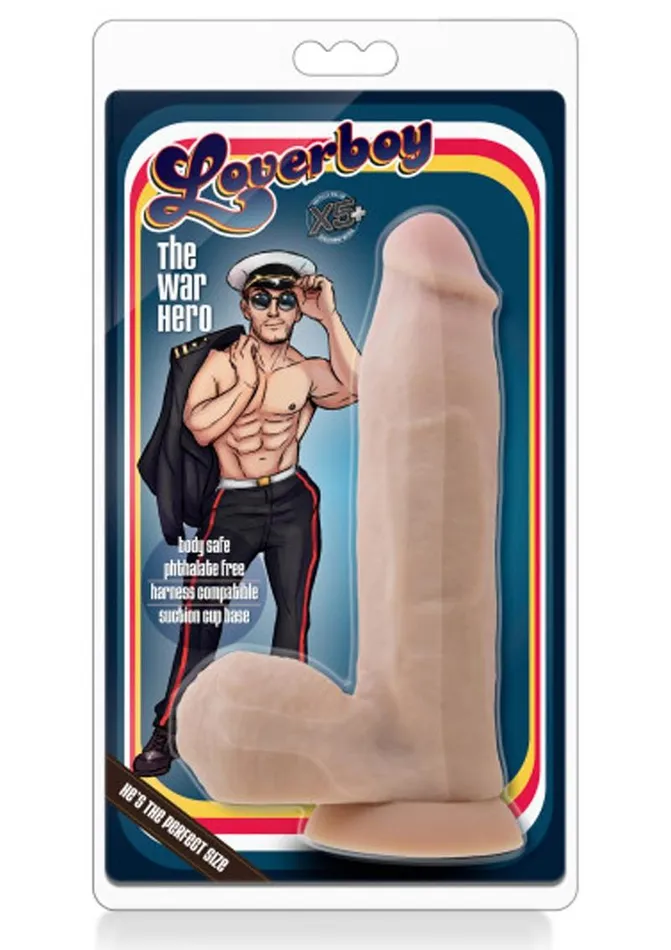 Loverboy Female Sex Toys | Loverboy The War Hero Dildo with Balls