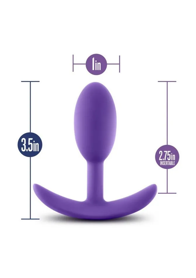 Luxe Anal | Luxe Wearable Vibra Slim Plug Silicone Butt Plug