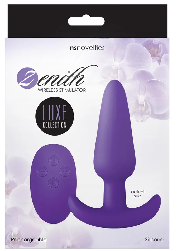 Luxe Collection Zenith Wireless Stimulator Rechargeable Silicone Anal Plug with Remote Control | Luxe Male Sex Toys Luxe Collection Zenith Wireless Stimulator Rechargeable Silicone Anal Plug with Remote Control | Luxe Male Sex Toys