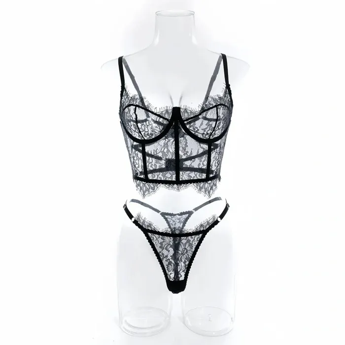 Luxe Sugar Lace Ensemble | Pik A Pleasure Anal