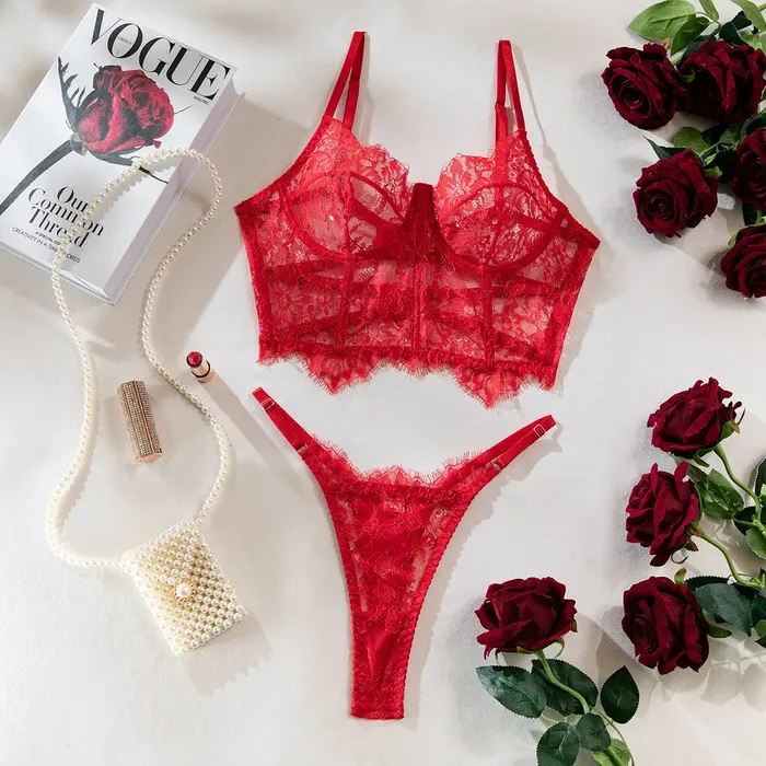 Luxe Sugar Lace Ensemble | Pik A Pleasure Anal
