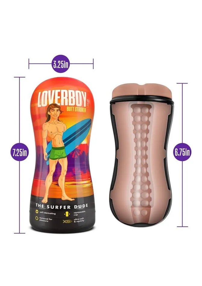 Male Sex Toys | Loverboy Loverboy The Surfer Dude Self Lubricating Anal Pocket Stroker