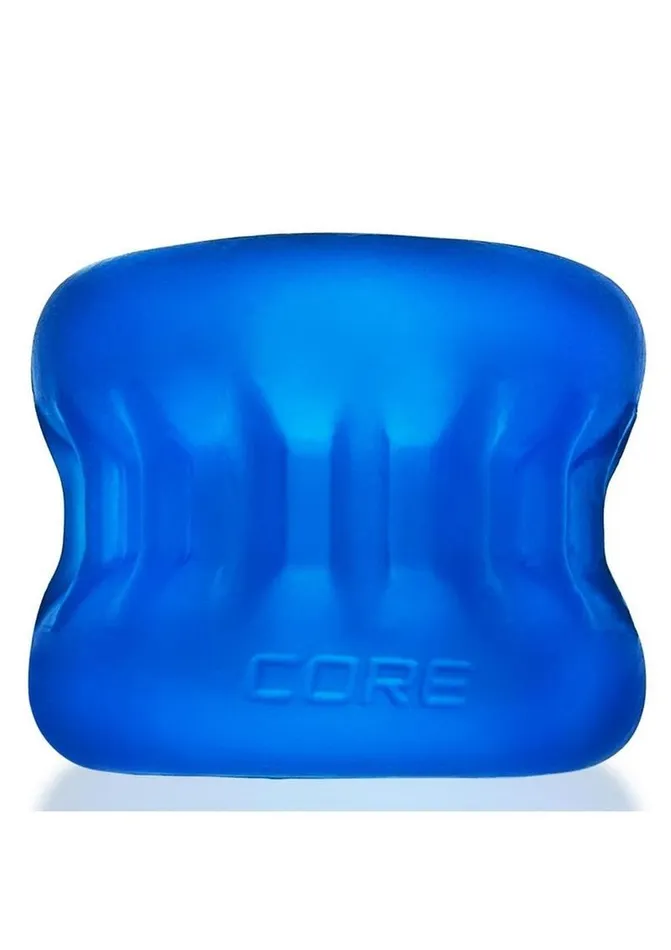 Male Sex Toys Oxballs Ultracore Core Ballstretcher with Axis Ring Blue Ice