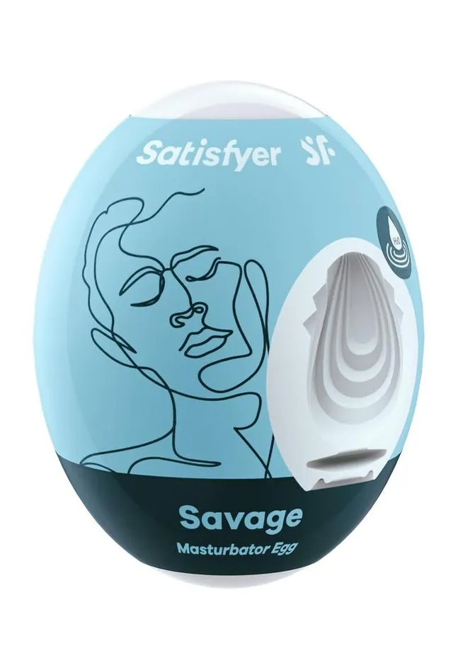 Male Sex Toys Satisfyer Satisfyer Masturbator Egg 3 Pack Set Savage
