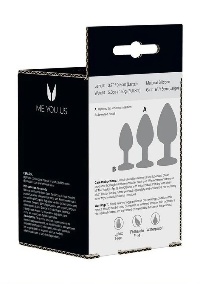 Me You Us ME YOU US Trio Of Jewels | Vibrators