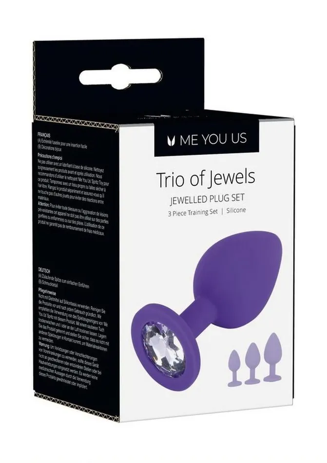 Me You Us ME YOU US Trio Of Jewels | Vibrators