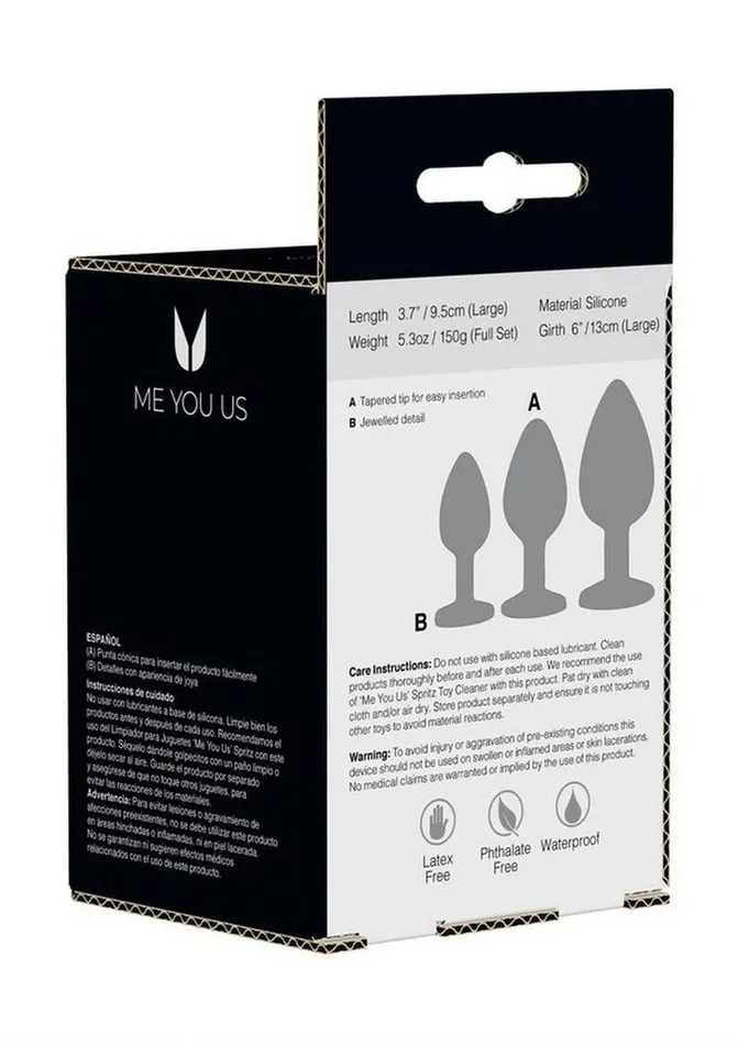 Me You Us ME YOU US Trio Of Jewels | Vibrators