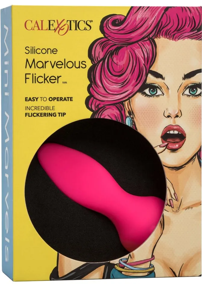 Mini Marvels Marvelous Flicker Silicone Rechargeable Massager | Mini Marvels Female Sex Toys