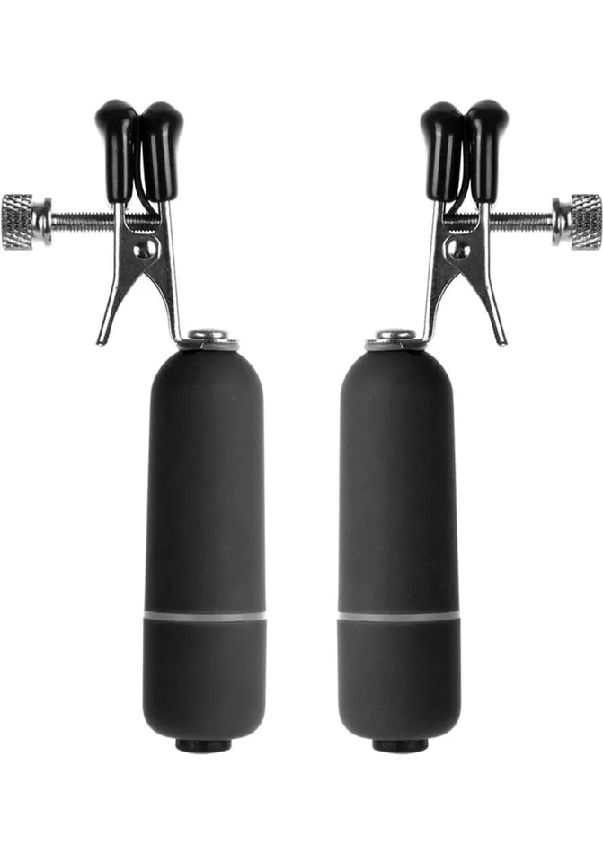 Ouch Ouch Vibrating Nipple Clamps Couples