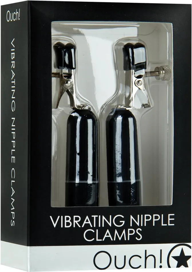 Ouch! Ouch! Vibrating Nipple Clamps | Couples Ouch! Ouch! Vibrating Nipple Clamps | Couples