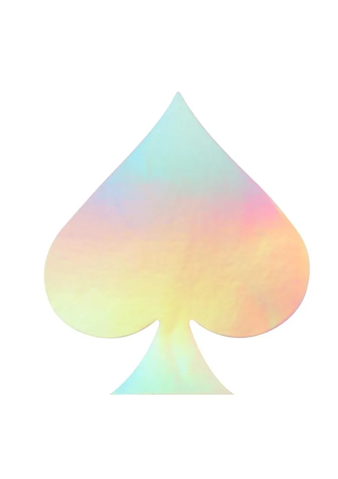 Peekaboo Pasties Vibrators Iridescent Spades