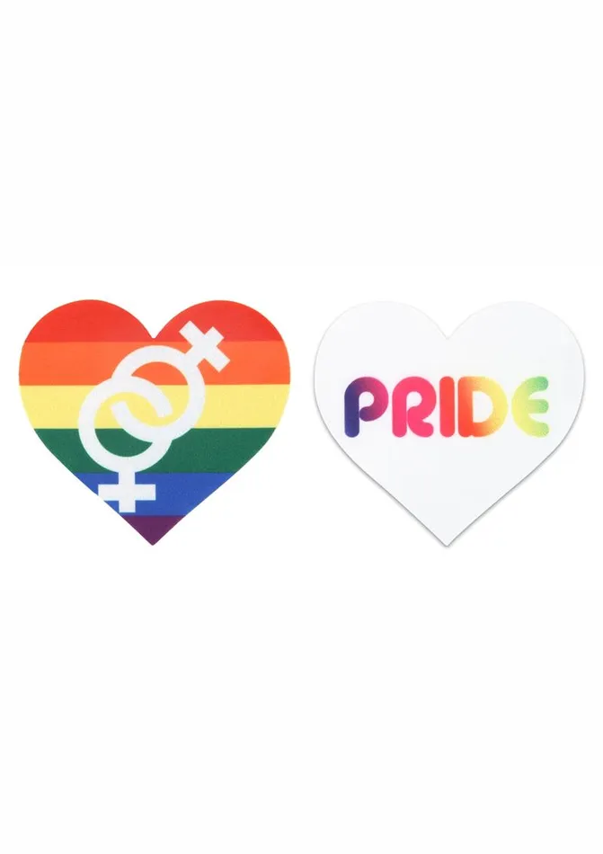 PEEKABOO Vibrators Peekaboo Pride Hearts Pasties