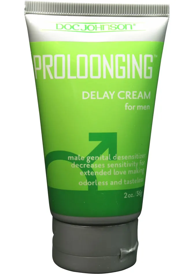 Prolonging Delay Creme For Men 2Oz | Doc Johnson Enterprises Female Sex Toys