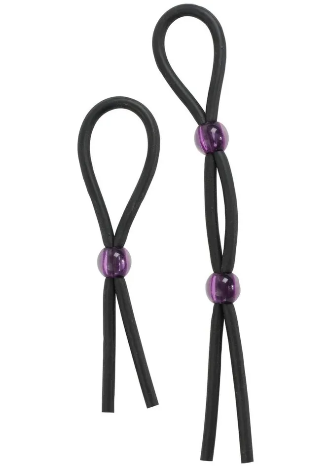 Silicone Adjustable Cock Ties | Doc Johnson Male Sex Toys