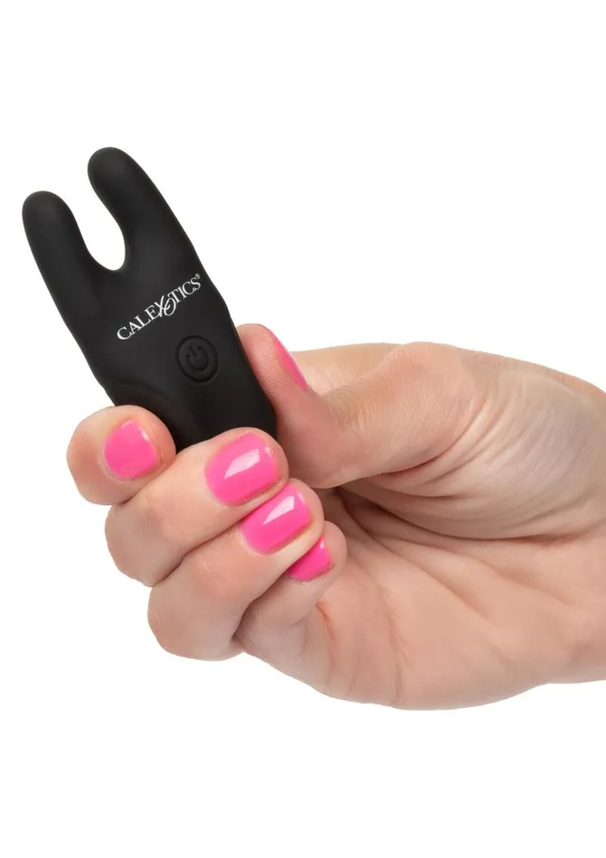 Silicone Remote Rechargeable Nipple Clamps | Remote Controlled Vibes Female Sex Toys