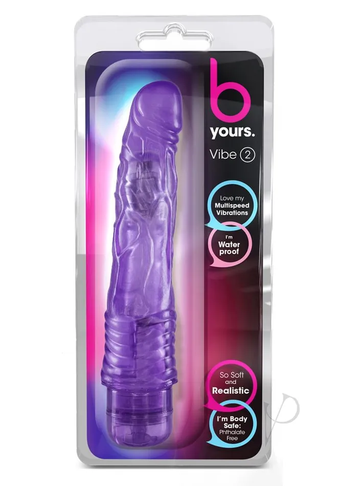 Vibrators | B Yours Vibe 2 Vibrating Dildo - B Yours