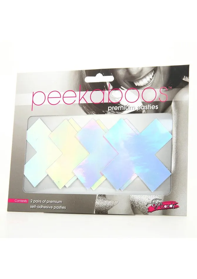 Vibrators | Peekaboo Pasties Iridescent X