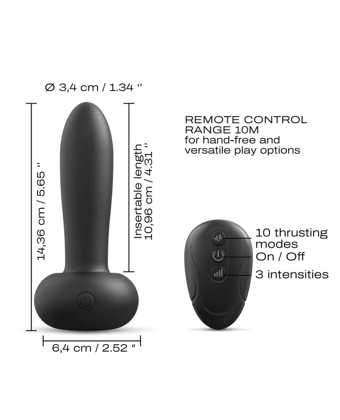 Anal | Dorcel Deep Thrust - Black - Dorcel