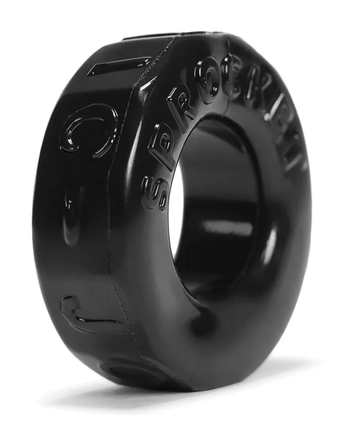 Anal Oxballs Atomic Jock Sprocket Cockring Black Oxballs