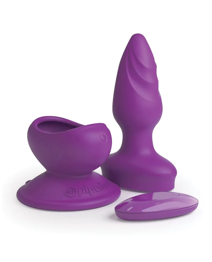 Anal | Threesome Threesome Wall Banger Plug - Purple