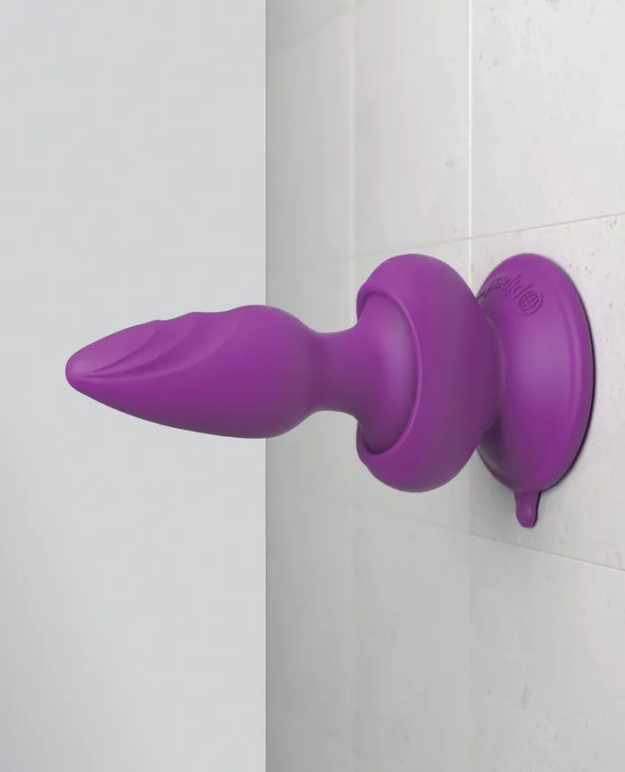 Anal | Threesome Threesome Wall Banger Plug - Purple