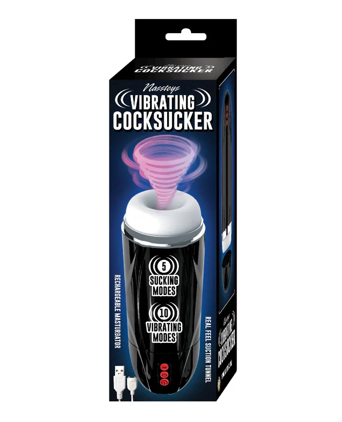 Anal Vibrating Cocksucker Black Nasstoys