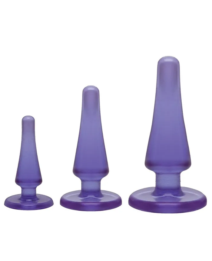 Crystal Jellies Anal Initiation Kit - Purple | Crystal Jellies Anal