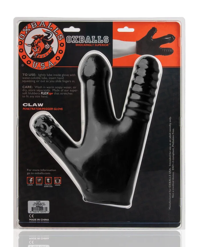 Oxballs Anal | Oxballs Claw Glove - Black