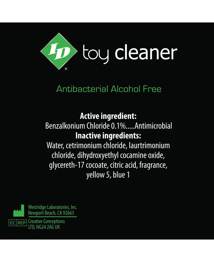 Vibrators | ID ID Toy Cleaner Mist - 4.4 oz