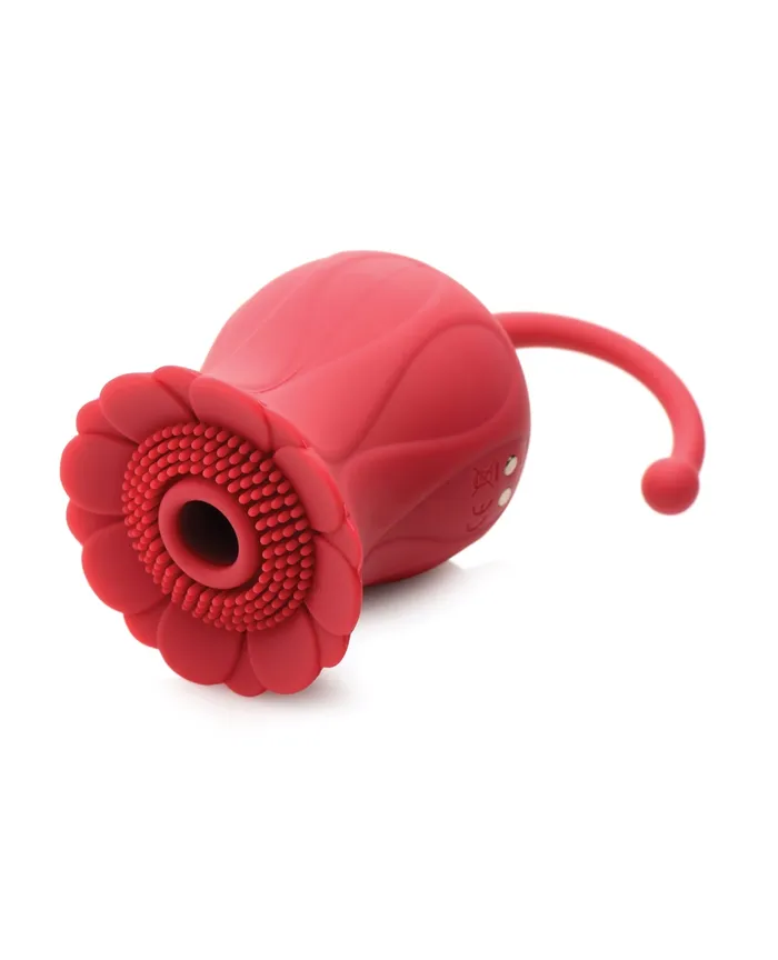 Vibrators | Inmi Inmi Bloomgasm Royalty Rose Textured Suction Clit Stimulator - Red